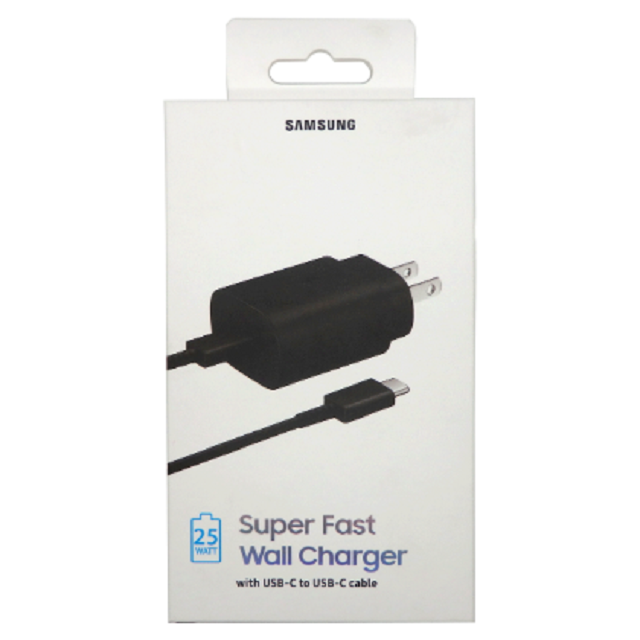 Samsung 25W Super Fast Charging Wall Charger USB-C Black EP
