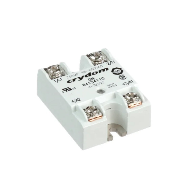 Crydom Solid State Relay - 25A/480Vac, DC Input (Part 84137110)