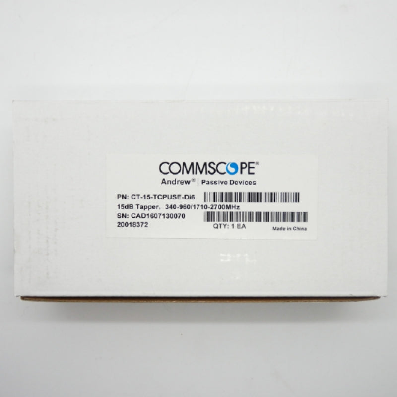 Commscope 15dB 340â960/1710-2700 MHz Tapper CT-15-TCPUSE-DI6