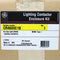GE 10x10x4.63-Inch Gray Lighting Contactor Enclosure Kit CR460XE1B