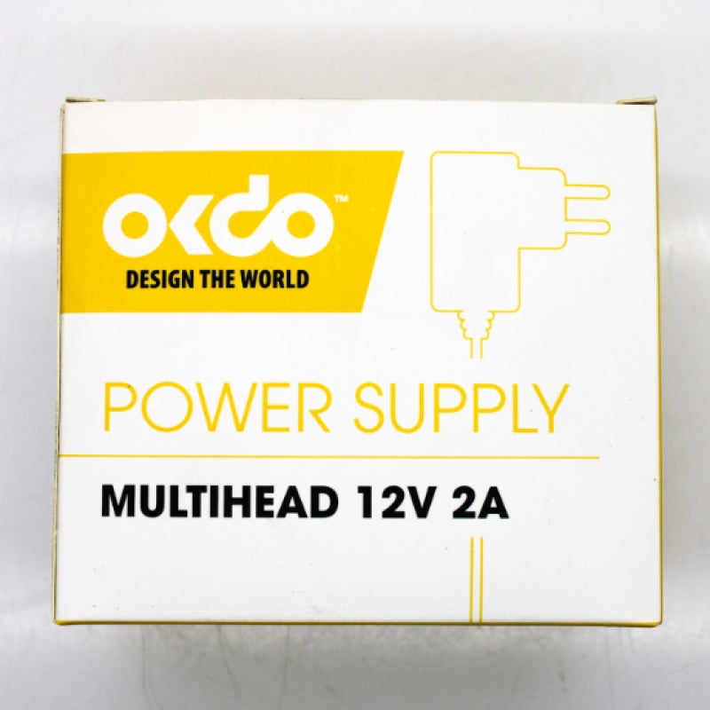 OKdo 12V 2A Multihead Power Supply FJOS2101119 FJ-SW126G1202000N