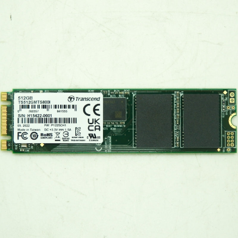 Transcend 512GB SATA 2280 MLC 100時間 Transcend TS512GMTS800I 512GB M.2 2280 SATA III SSD – Primelec