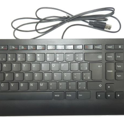 KU-0989 Slim Brazilian Portuguese Keyboard – Primelec