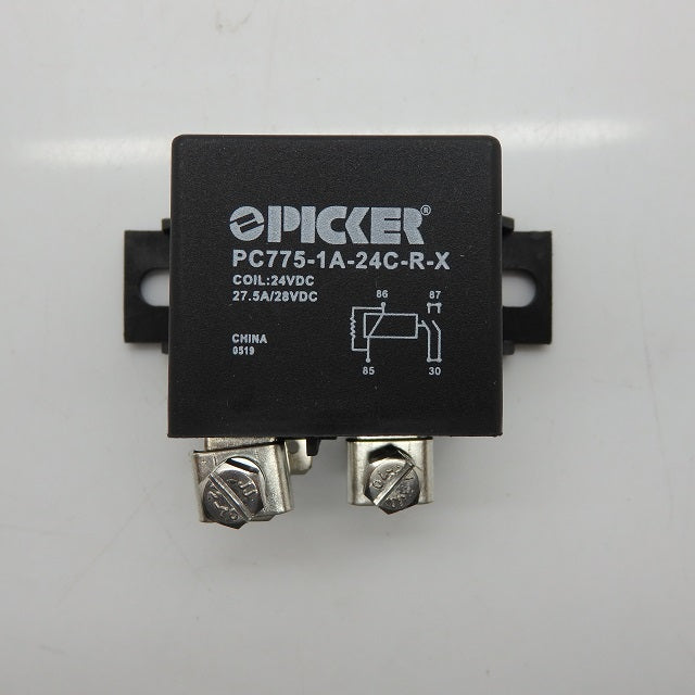 Picker 24VDC SPST Dual Contact Power Relay w/ Resistor PC775-1A-24C-R-X