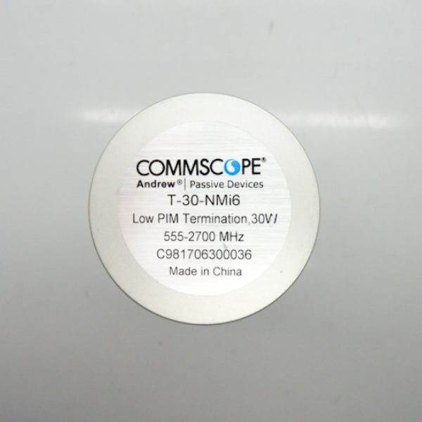 Commscope 30W Low PIM Termination Load T-30-NMi6