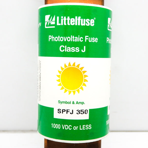 Littelfuse 1000VDC 350A Class J Photovoltaic Fuse SPFJ 350
