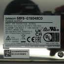 Omron 158W 48V AC/DC DIN Rail Switching Power Supply S8FS-G15048CD