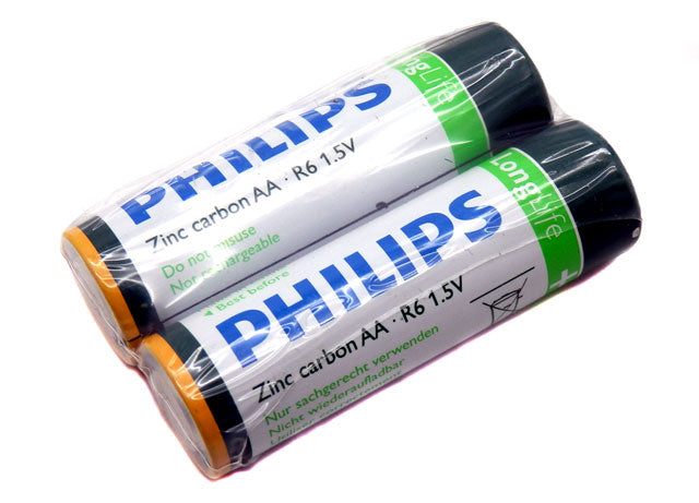 Philips R6L16F/97 LongLife Zinc Carbon Batteries AA 16 pcs/pack