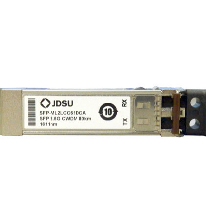 JDS Uniphase JDSU 2.5G CWDM 80km 1611nm SFP Transceiver SFP-ML2LCC61DCA