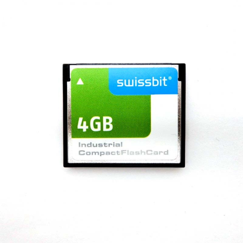 Swissbit 4GB Industrial Compact Flash SFCF4096H1BO2TO-I-D1-543-SMA Memory Card