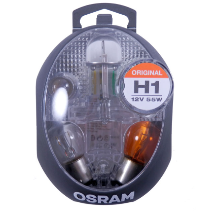 Osram 12V 55W H1 Spare Lamp Kit For Cars CLK H1 EURO – Primelec