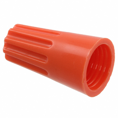 100 Pack of 3M Highland H-31 73B Orange Insulated Electrical Connectors