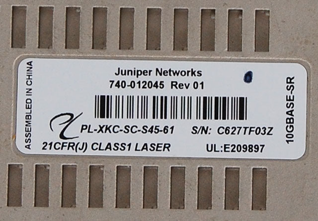 Juniper 10GBASE-SR 850nm 300M Transciever Module XENPAK-1XGE-SR-A