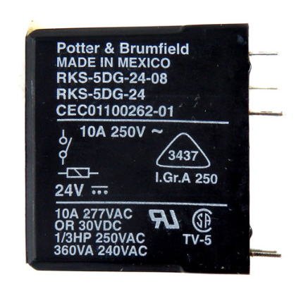 Relé De Potencia Dpdt 12v Dc 30a, Potter & Brumfield | Cuotas sin interés