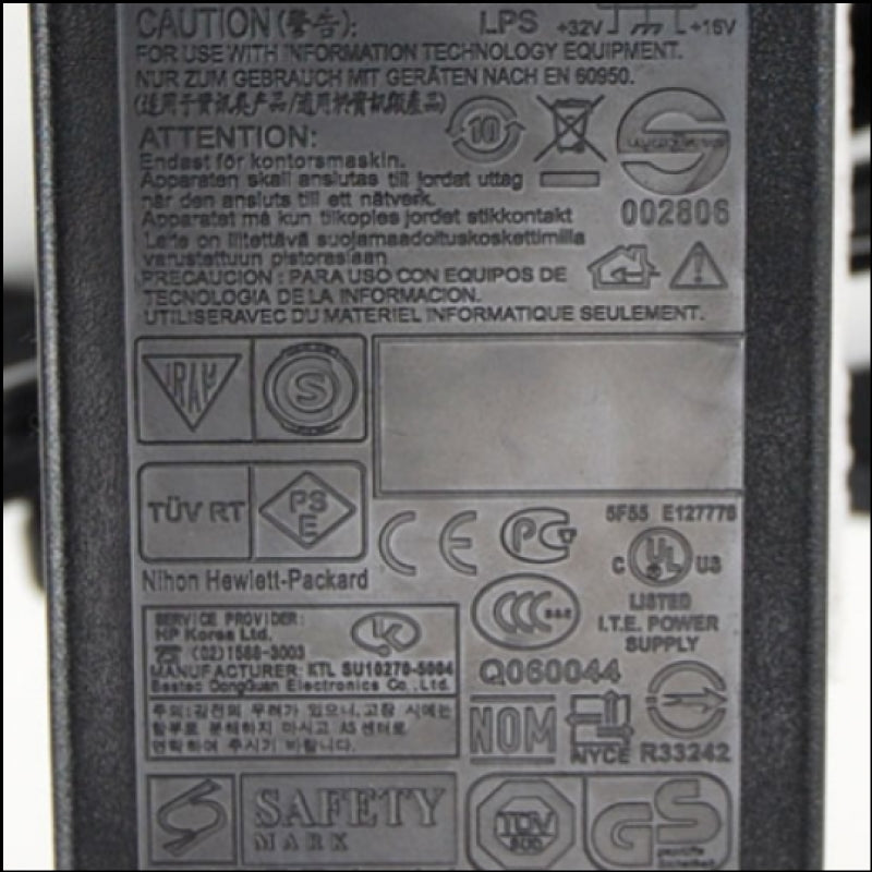 HP 0957-2178 Photosmart C4150 C4170 32V AC Power Adapter