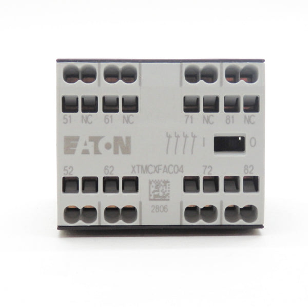 Eaton Cutler-Hammer XTMCXFAC04 XTMC Series Mini Contactors Auxiliary Contact