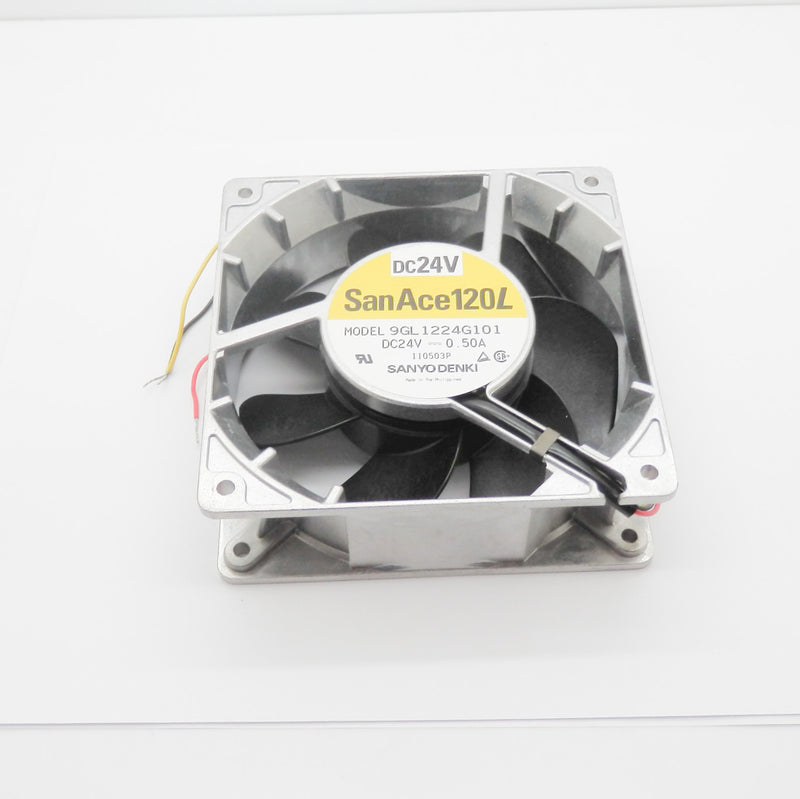 Sanyo Denki SanAce 120L DC24V 0.50A Cooling Fan 9GL1224G101