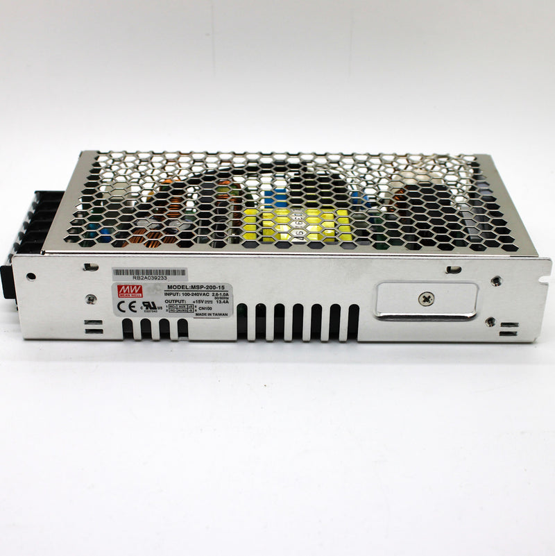Mean Well AC/DC 200W 15V Single Output Medical Power Supply MSP-200-15