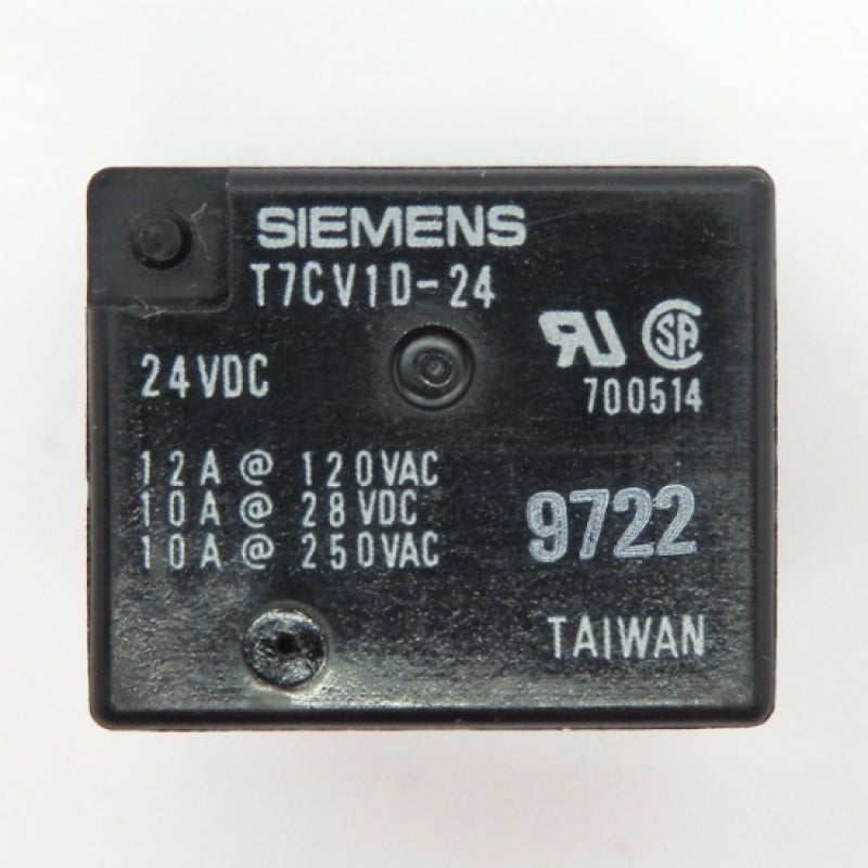 Siemens T7CV1D-24 4-Pin 24VDC 10A Miniature General Purpose PCB Relay