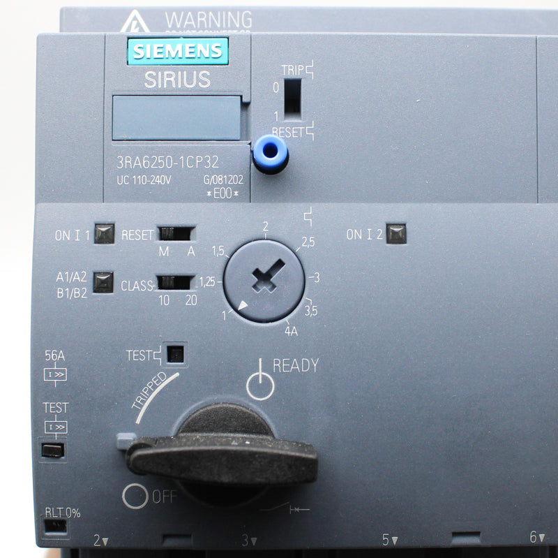 Siemens 110-240V 1-4A Reversing Compact Starter 3RA6250-1CP32