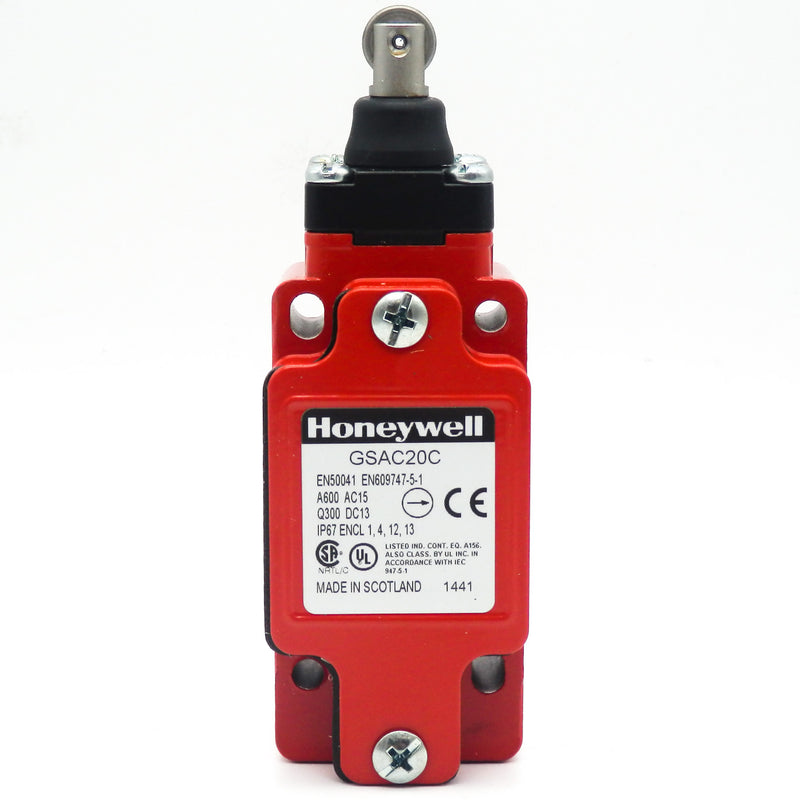 Honeywell GSAC20C GSS Safety Limit Switch with Plunger Actuator