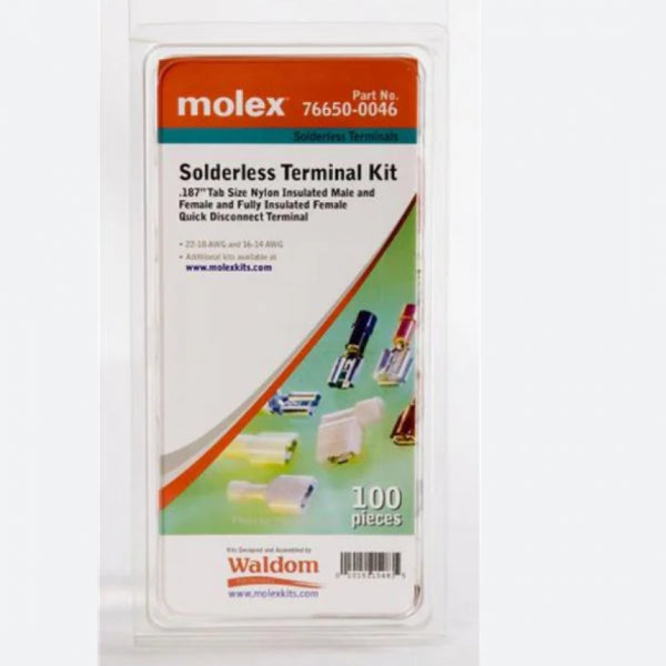 Molex Solderless Terminal Kit 76650-0046