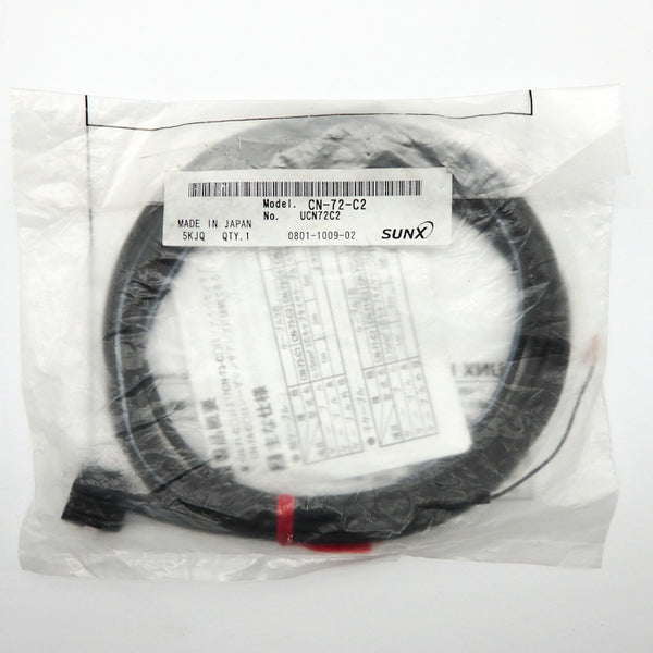 Panasonic SUNX QD Connector With 2M Quick Connection Cable CN-72-C2 UCN72C2