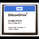 Western Digital SiliconDrive 32 MB Commercial Compact Flash Card SSD-C32M-3512