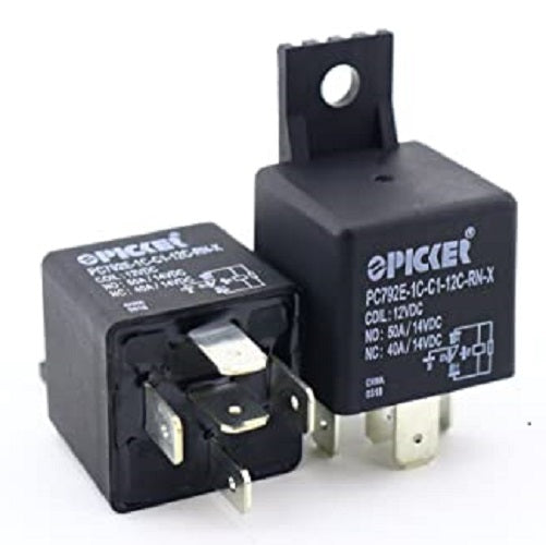 Picker 50A 12VDC SPDT Mini ISO Relay PC792E-1C-C-12C-RN-X
