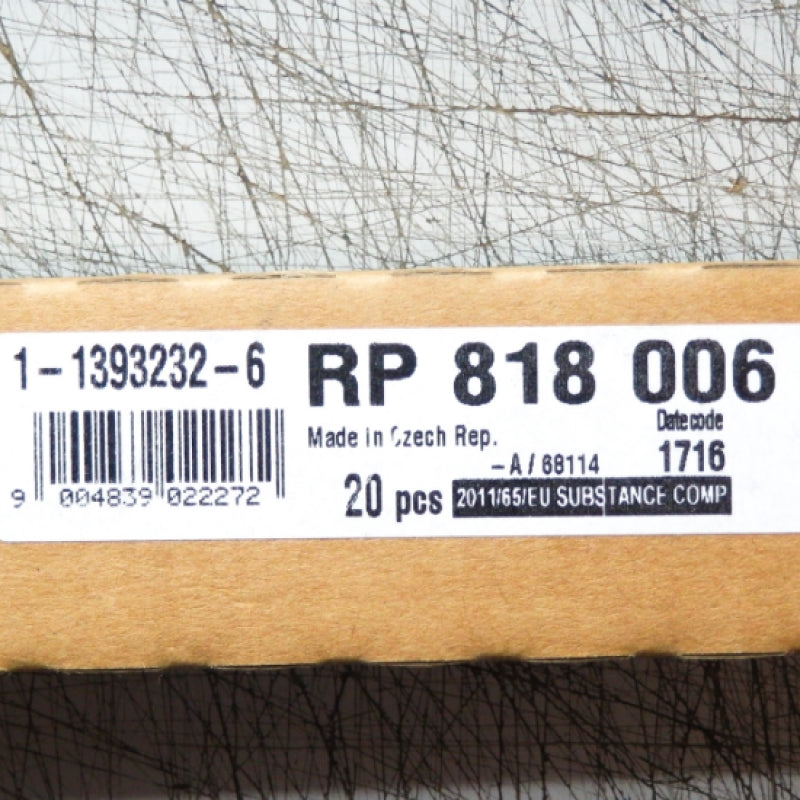 TE Connectivity Shrack General Purpose Relay RP818006