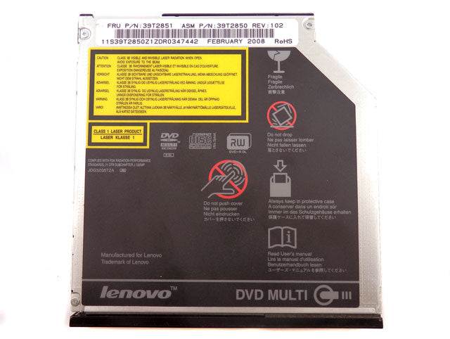 Lenovo 39T2851 ThinkPad T40 T61 Z60 X60 39T2850 DVD Multi Drive DVD±RW