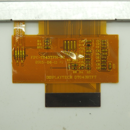 DisplayTech 4.3" TFT LCD Color Display DT043BTFT