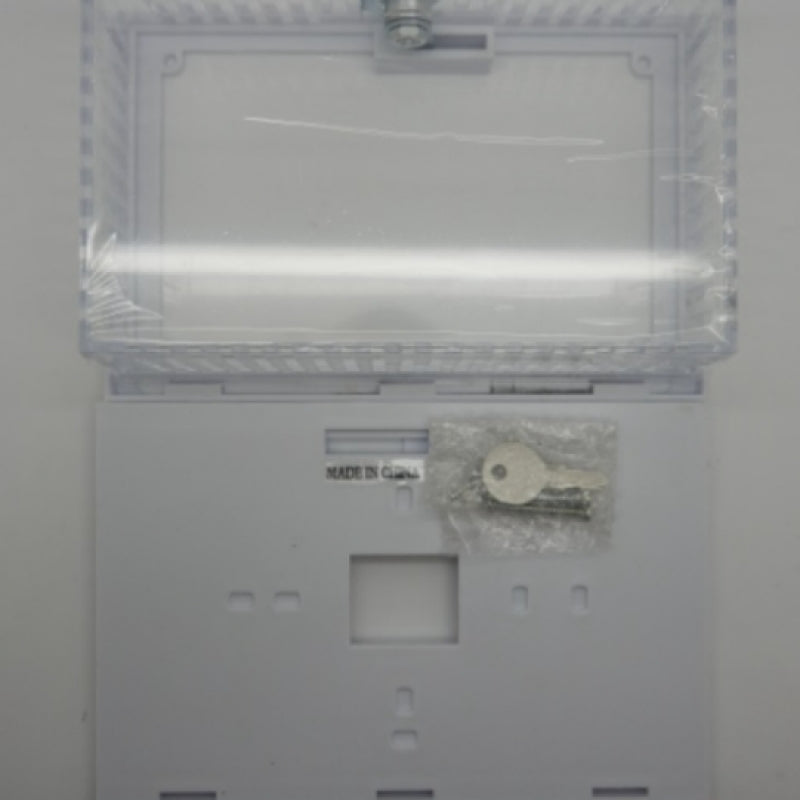 Emerson F29 Series Clear Plastic with Keyed Lock Thermostat Guard F29-0231