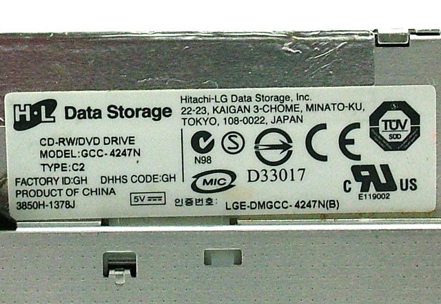 IBM 39T2687 H.L. CD-RW/DVD Combo 2 Ultrabay Slim Drive