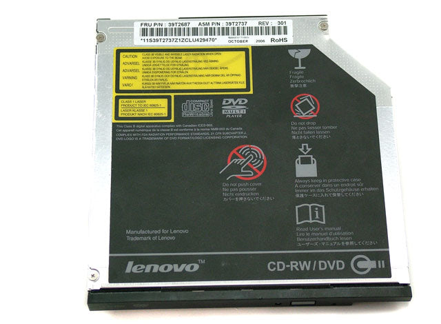 IBM 39T2687 H.L. CD-RW/DVD Combo 2 Ultrabay Slim Drive