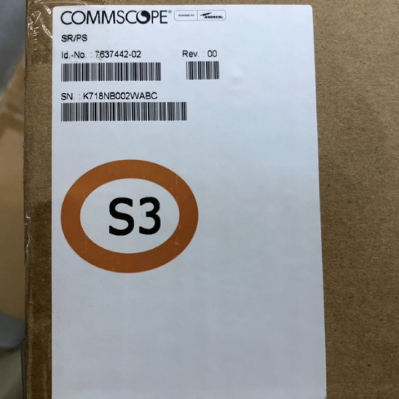 Commscope Subrack CommScope AC/DC 1 HU Five Power Supply Unit ION Subrack 7637442-02 ...