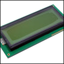 Focus LCDs 20x4 STN Transflective Yellow/Green Character LCD C204BLBSYLY6WT55XAA