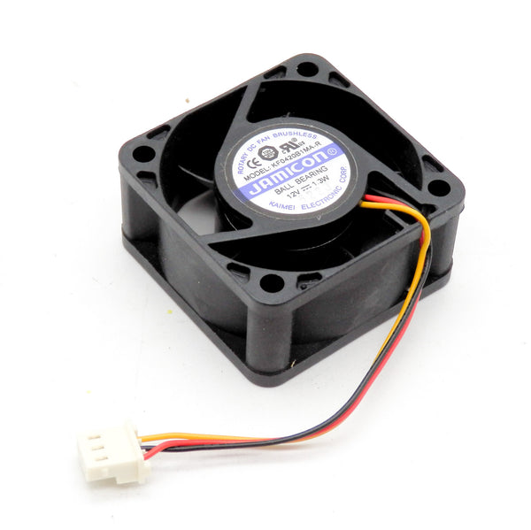 Jamicon 12VDC 1.3W 40x40x20mm 3-Wire 3-Pin Rotary DC Brushless Fan KF0420B1MA-R