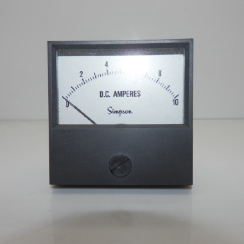 Simpson D.C Amperes Range & Scale 0-10 Model: 2122
