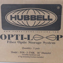 Hubbell FOS-3-TMK 16" Diameter Opti-Loop Fiber Optic Storage System - 1 Pair