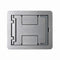 Legrand Wiremold Floorport Flanged FPBTCAL 6.5"x7.75" Blank Cover Assembly