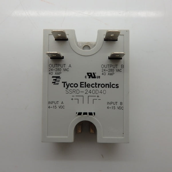 Tyco Electronics 4A 4 to 15VDC SPST-NO Solid State Relay SSRD-240D40