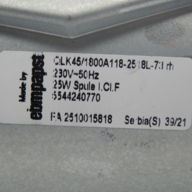 Ebm-Papst QLK Series 25W 230V Tangential Centrifugal Fan QLK45/1800-2618