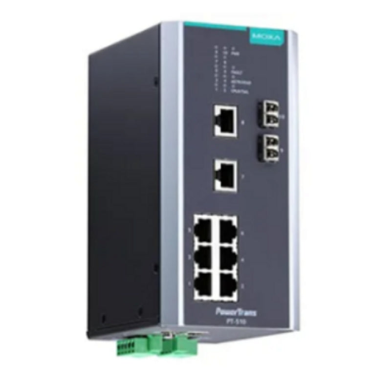 Moxa 10 Port Ethernet Switch PT-510-SS-LC-HV