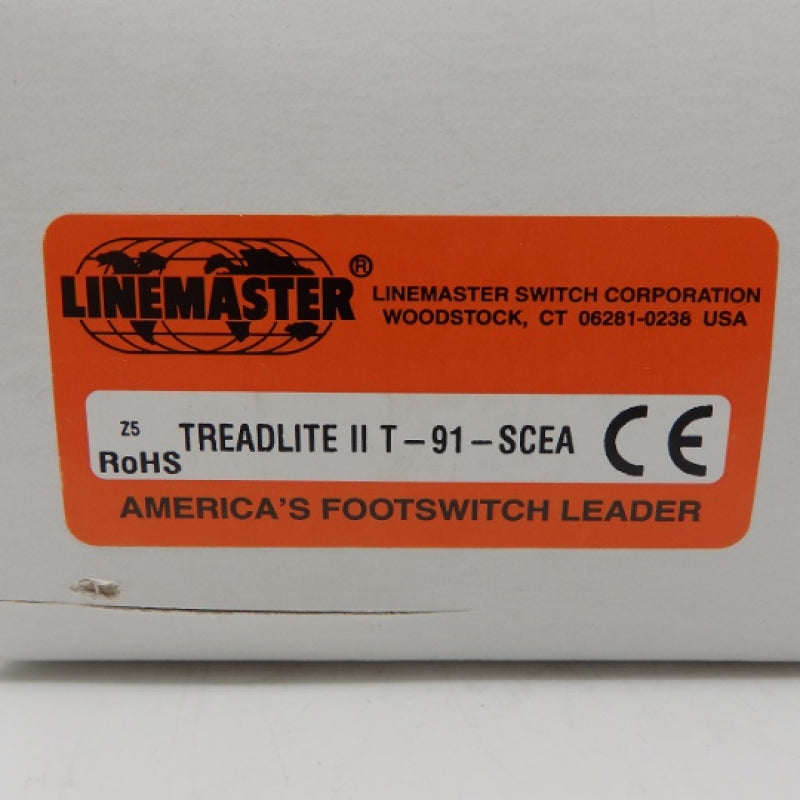 Linemaster Treadlite II T-91-SCEA Momentary SPDT Corded with Leads Switch