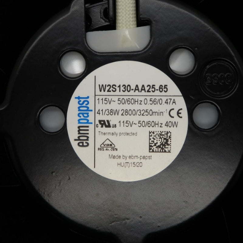 EBM-Papst 150x55mm 115V 224CFM Round AC Fan W2S130-AA25-65