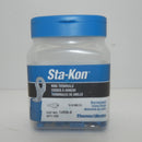 Pack of 100 Thomas & Betts / Sta-Kon Vinyl Insulated Ring Terminal 14RB-8