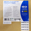 Trip-Lite HDMI/DVI Over IP Switch Kit - 3 Sources to 1 Display B160-103-HDSI
