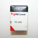 PBC Linear 0.375" ID Self-Lubricated Linear Plain Bearing FLA06