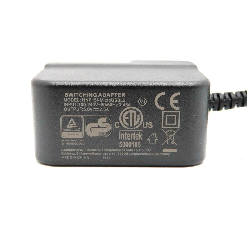 RS Pro 12.5W 5VDC Output Universal Plug-In Power Supply 124-2199